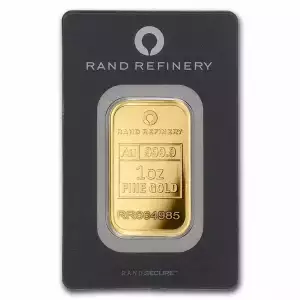 1 oz Gold Bar - Rand (Black Assay)