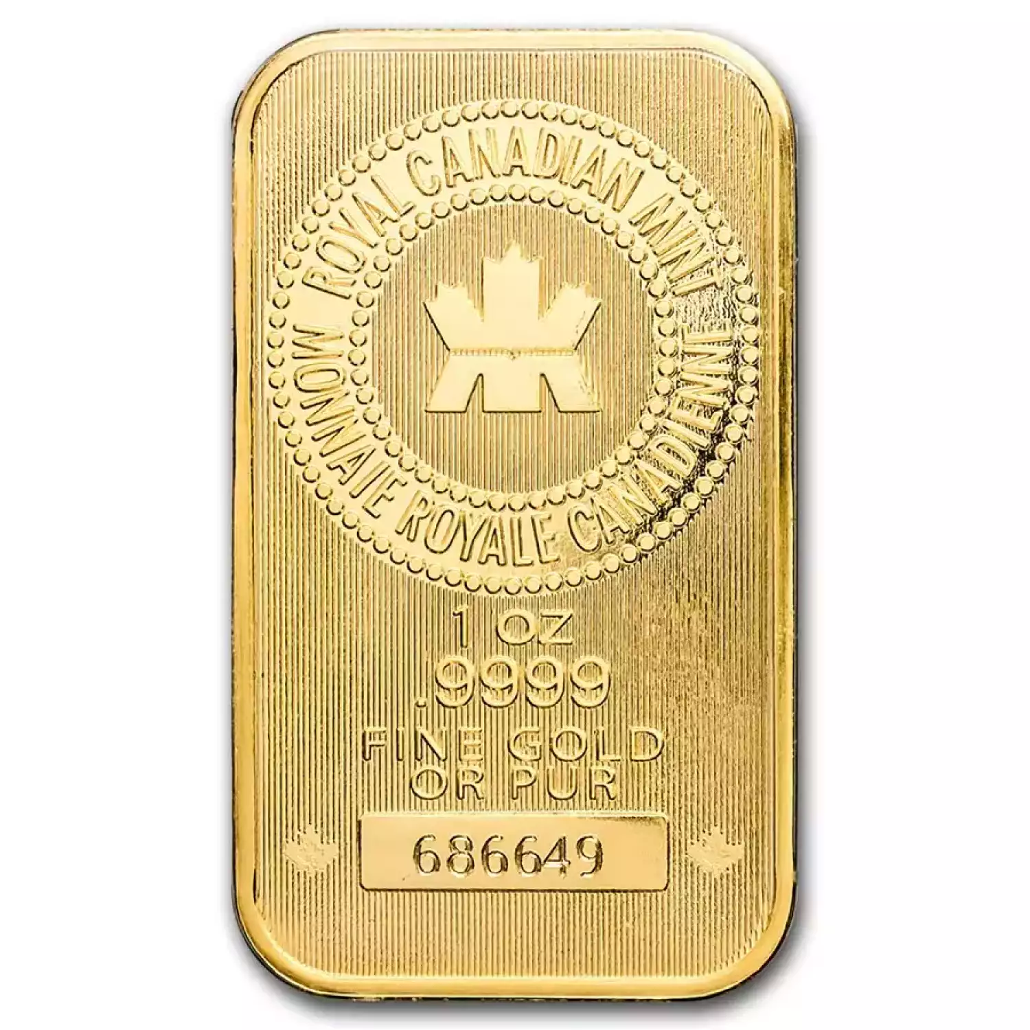 1 oz (RCM) Royal Canadian Mint Gold Bar (New w/ Assay) (3)
