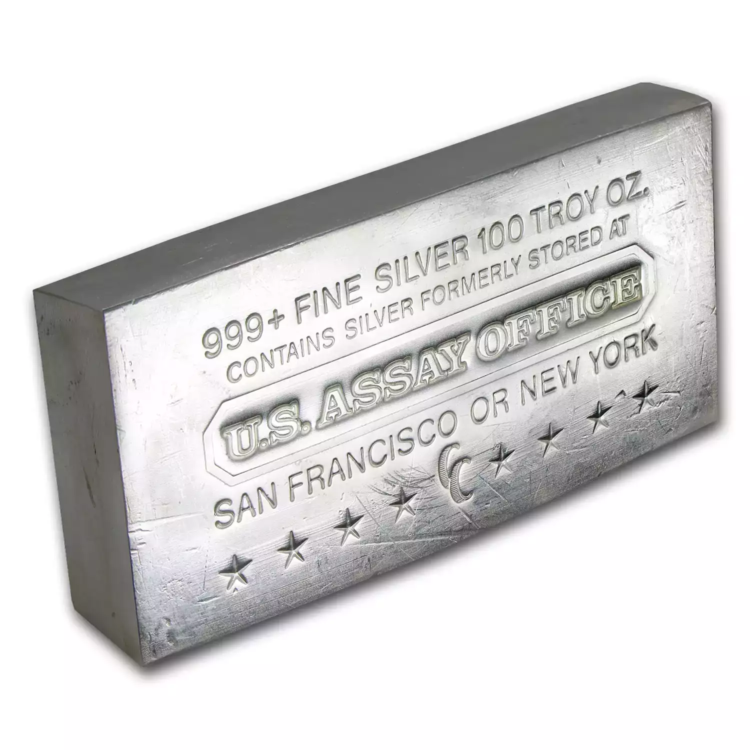 100oz Silver Bar - US Assay Office - Stout Gold and Silver