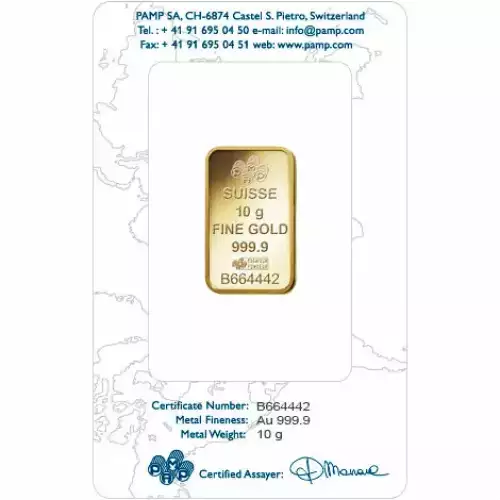 10g PAMP Gold Bar - Fortuna (5)