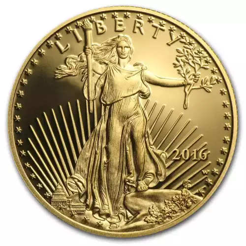 1/10 oz Proof American Gold Eagle (w/Box & COA) (3)
