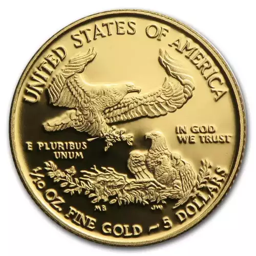 1/10 oz Proof American Gold Eagle (w/Box & COA) (4)