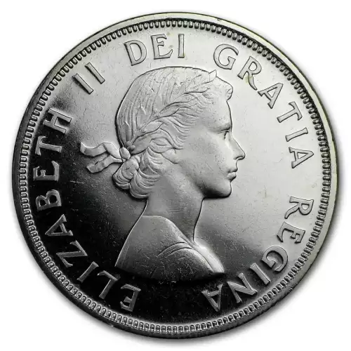 1964 Canada Silver Dollar Charlottetown Commem (2)