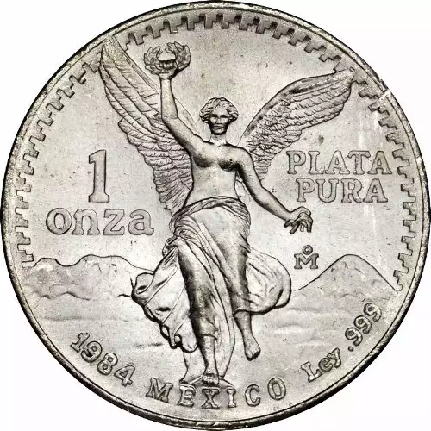 1984 1 oz Mexican Silver Libertad