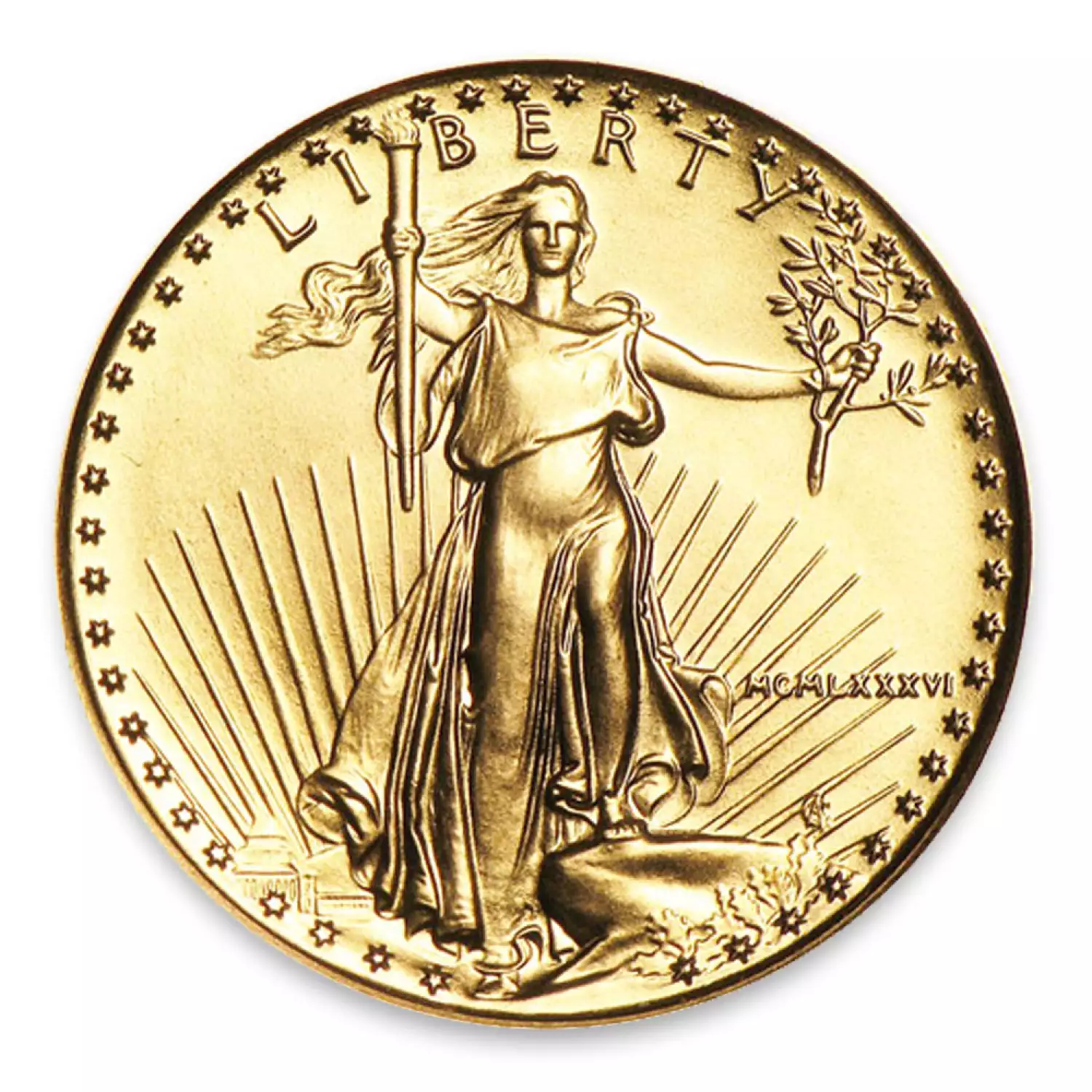 1986 1/4oz American Gold Eagle (2)