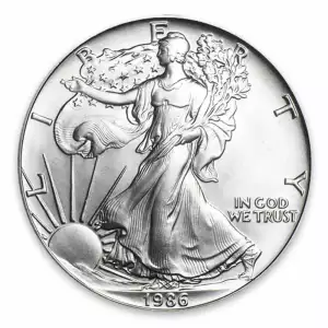 1986 1oz American Silver Eagle
