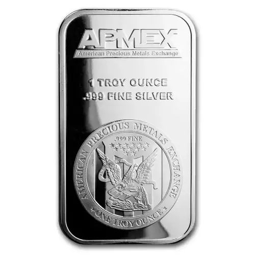 1oz Silver Bar - APMEX