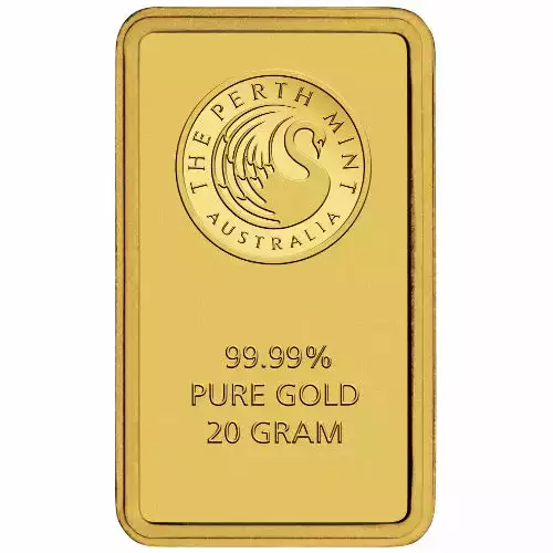 20 Gram Perth Mint Gold Bar (New w/ Assay) (3)