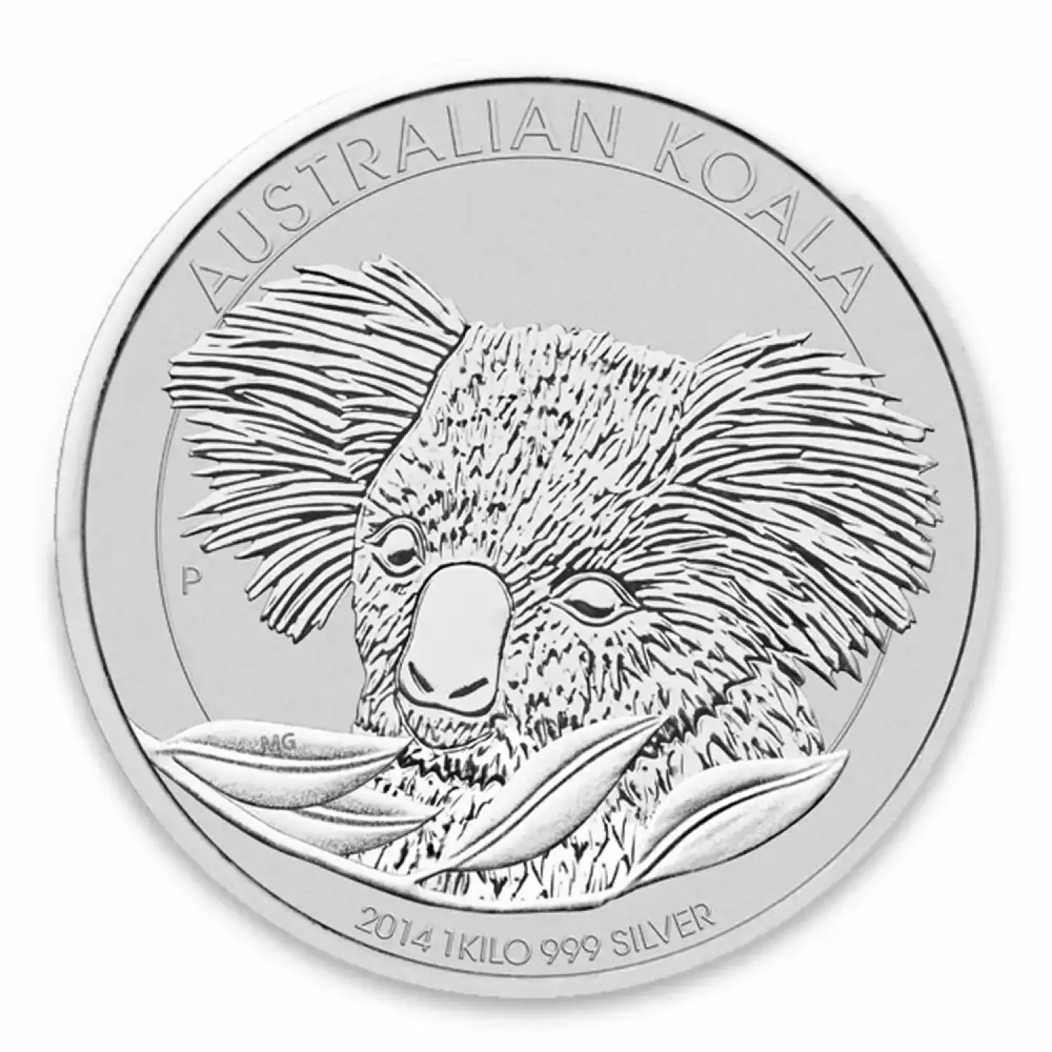 2014 1kg Australian Perth Mint Silver Koala
