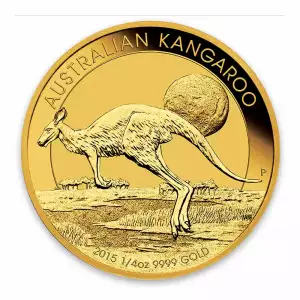 2015 1/4oz Bullion Kangaroo Coin (3)