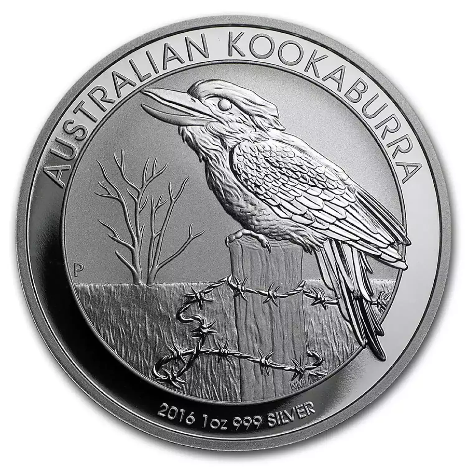 2016 1oz Australian Perth Mint Silver Kookaburra