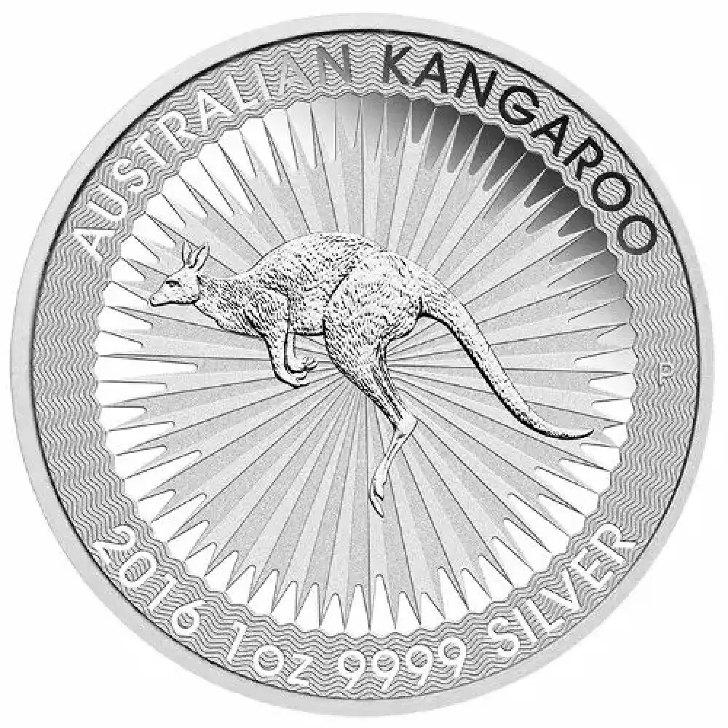 2016 1oz Silver Kangaroo - Royal Australian Mint