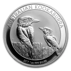 2017 1oz Australian Perth Mint Silver Kookaburra