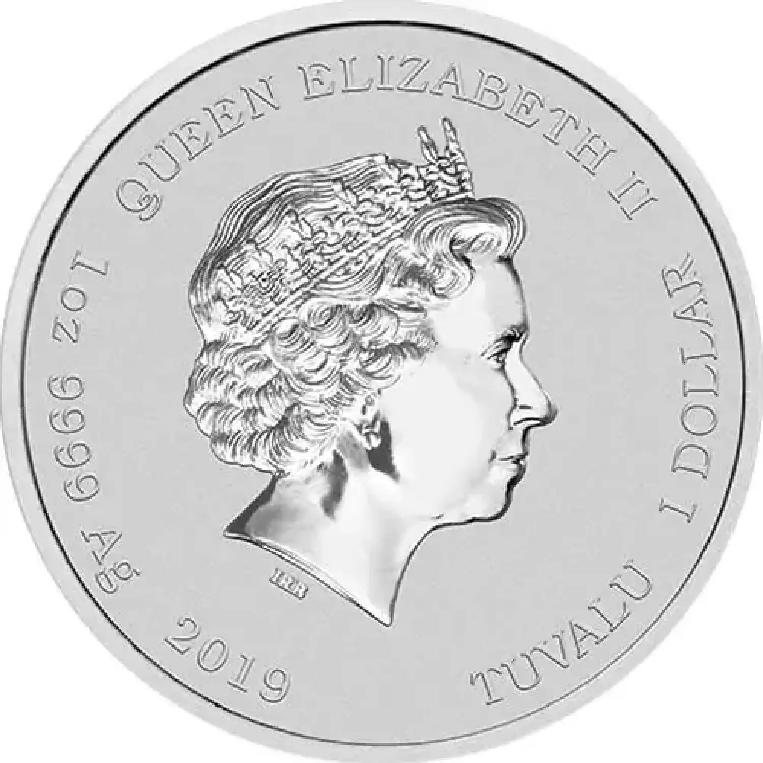 2019 1 oz Tuvalu Hulk Marvel Series Silver Coin (BU) (2)
