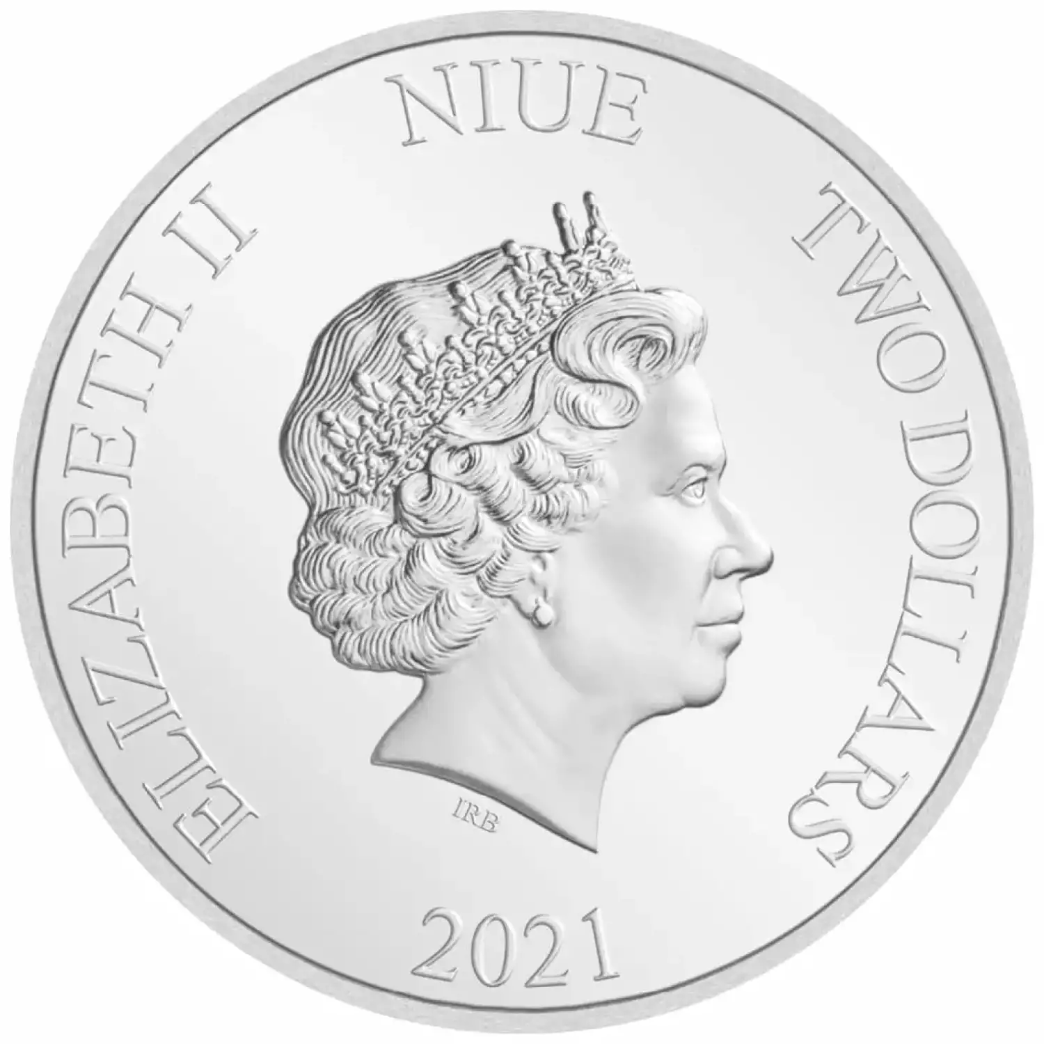 2021 1 oz $2 NZD Niue Silver The Empress Pirates of the Caribbean Coin BU (2)