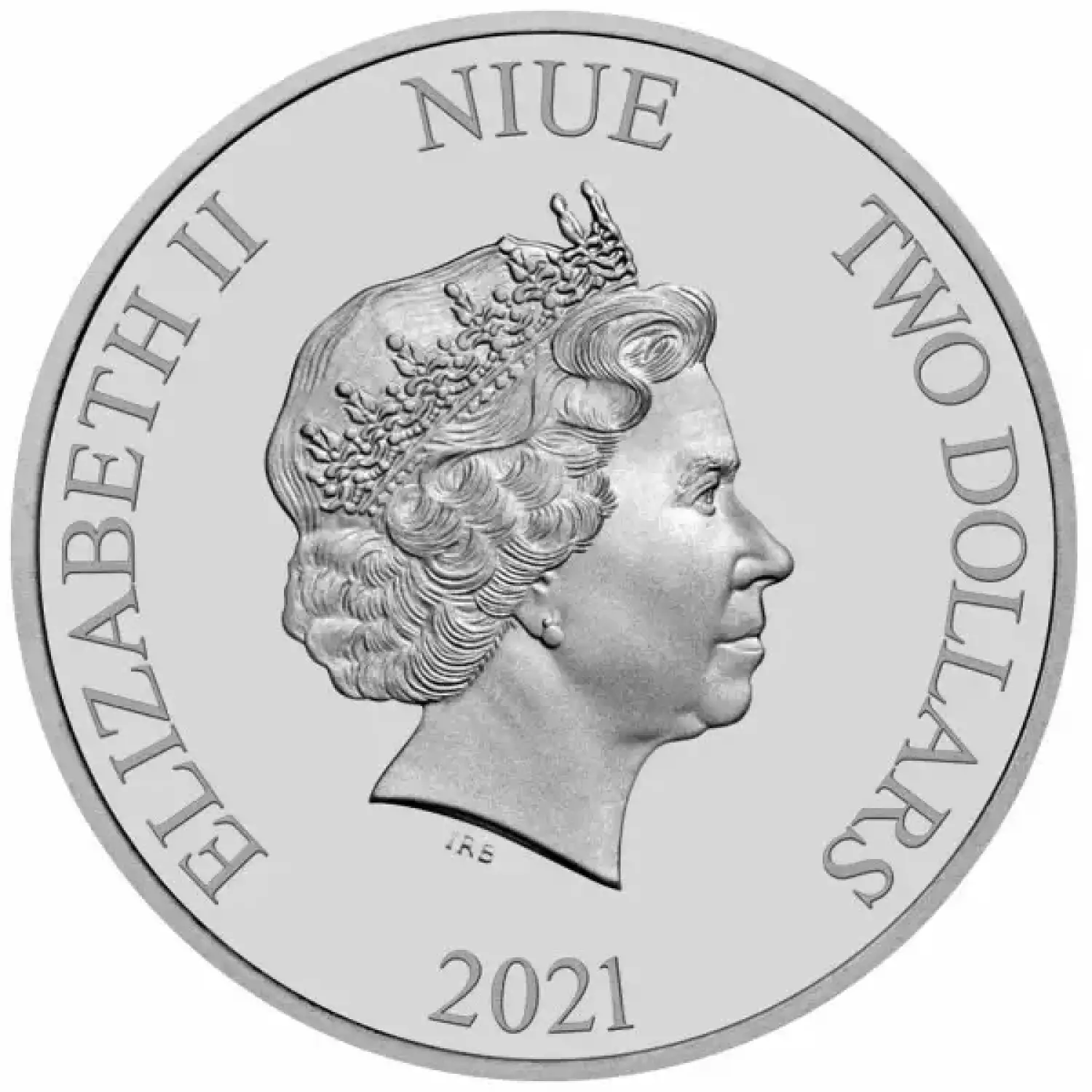 2021 1 oz $2 NZD Niue Silver The Flying Dutchman Pirates of the Caribbean Coin BU (3)