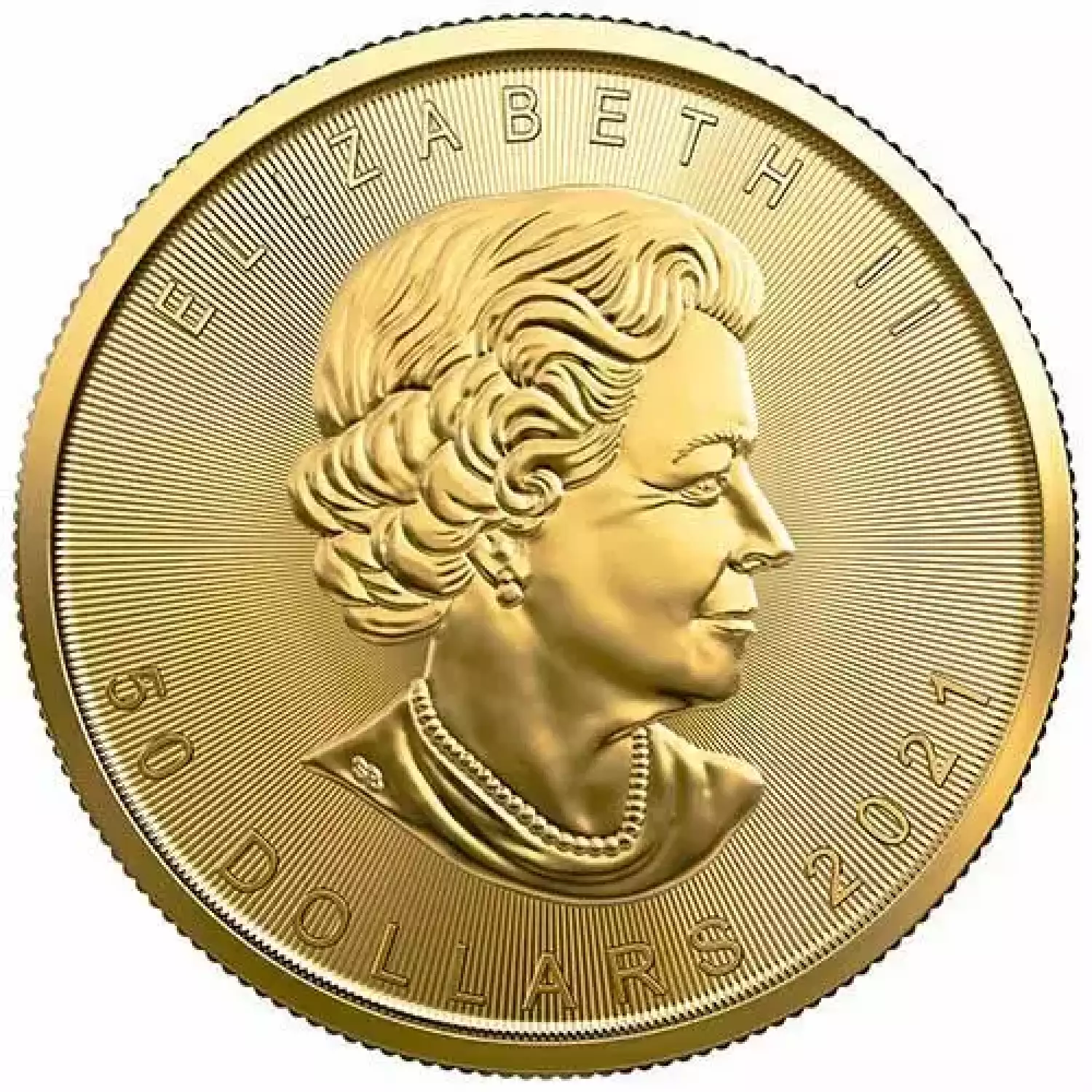 2021 1 oz Canadian Gold Maple Leaf Coin (BU)