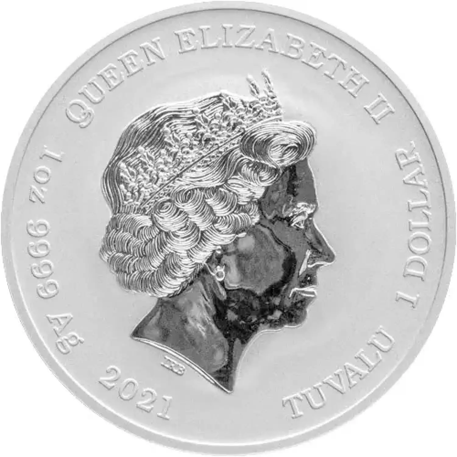 2021 1 oz Tuvalu Wolverine Marvel Series Silver Coin (BU) (2)