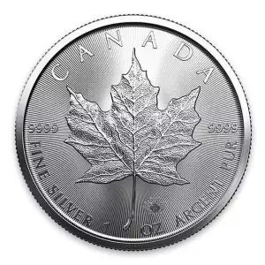 2021 1oz Canadian Silver Maple Leaf