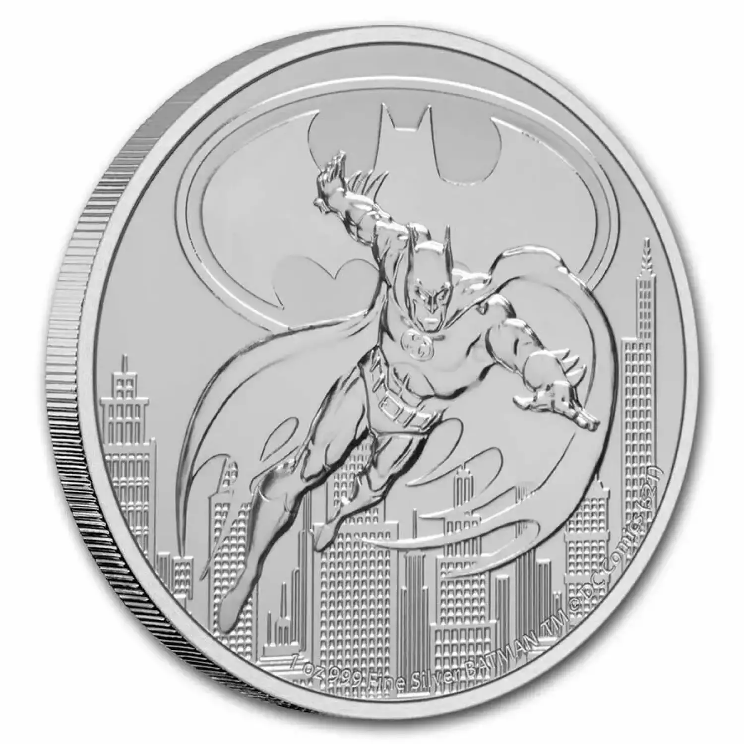 2021 Batman DC Comics Justice League 1 oz .999 Silver Round Coin NIUE (2)