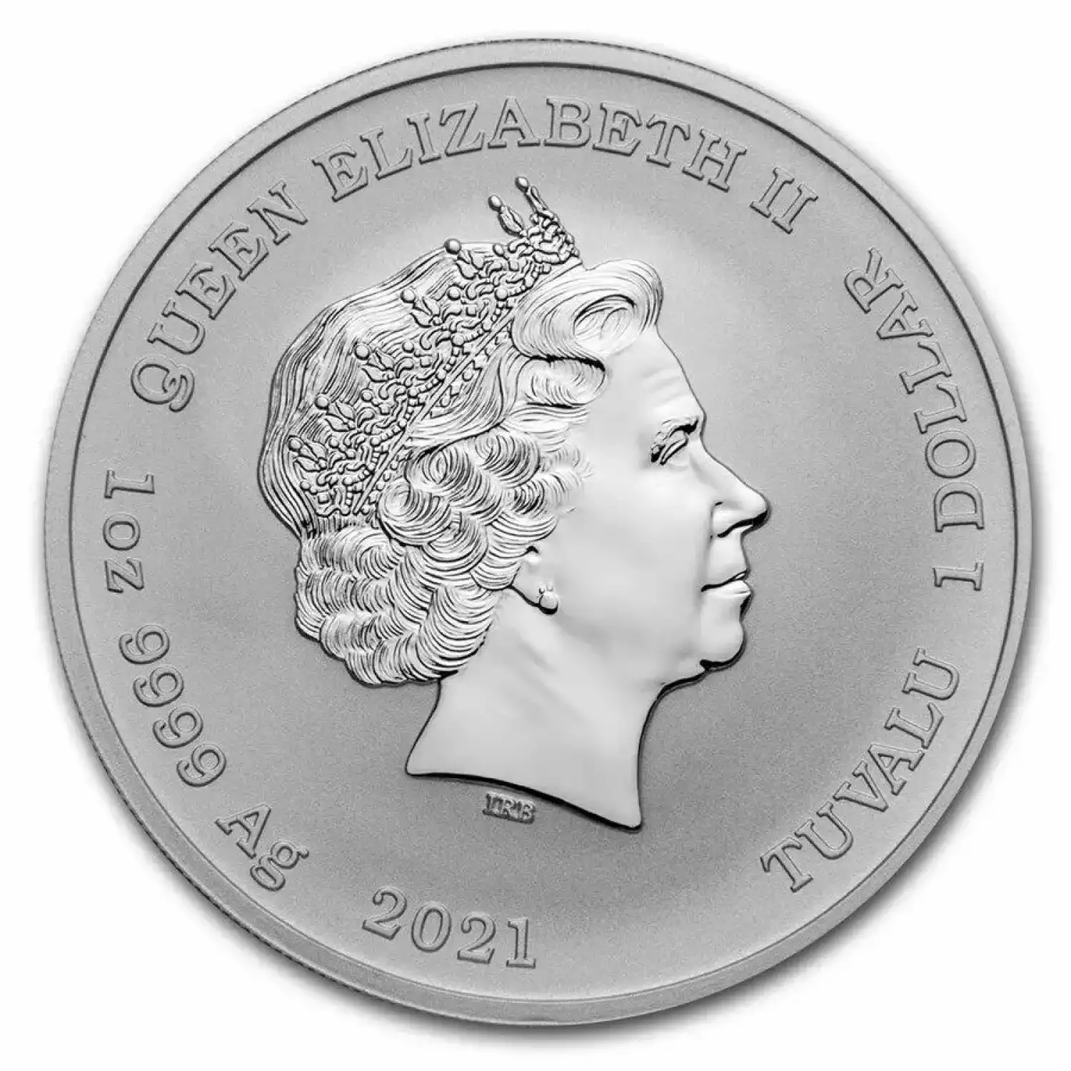 2021 TUVALU Black Flag Series 1 oz Silver Coin (The Red Flag Fleet) (2)