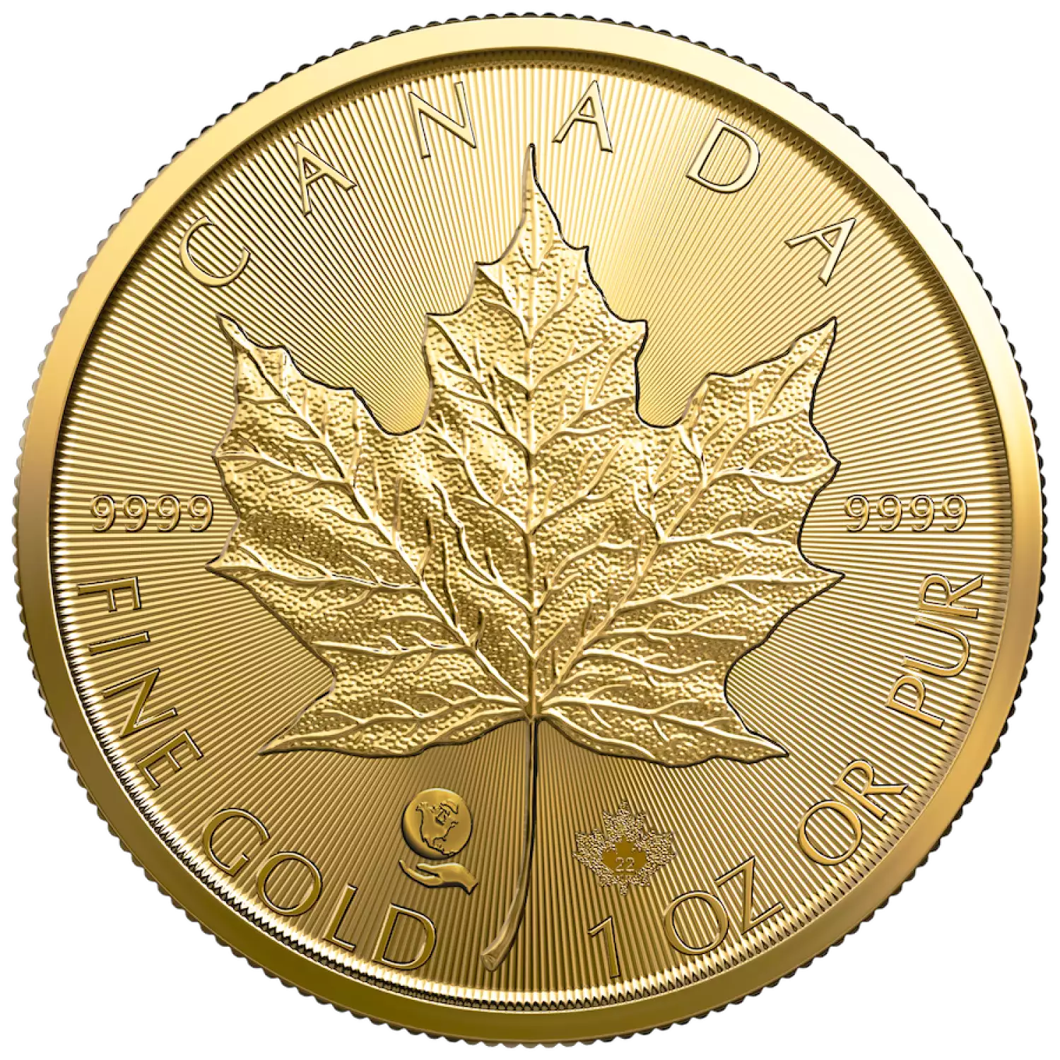 2022 1oz Canadian Gold Maple Leaf - Single Source Mine (4)