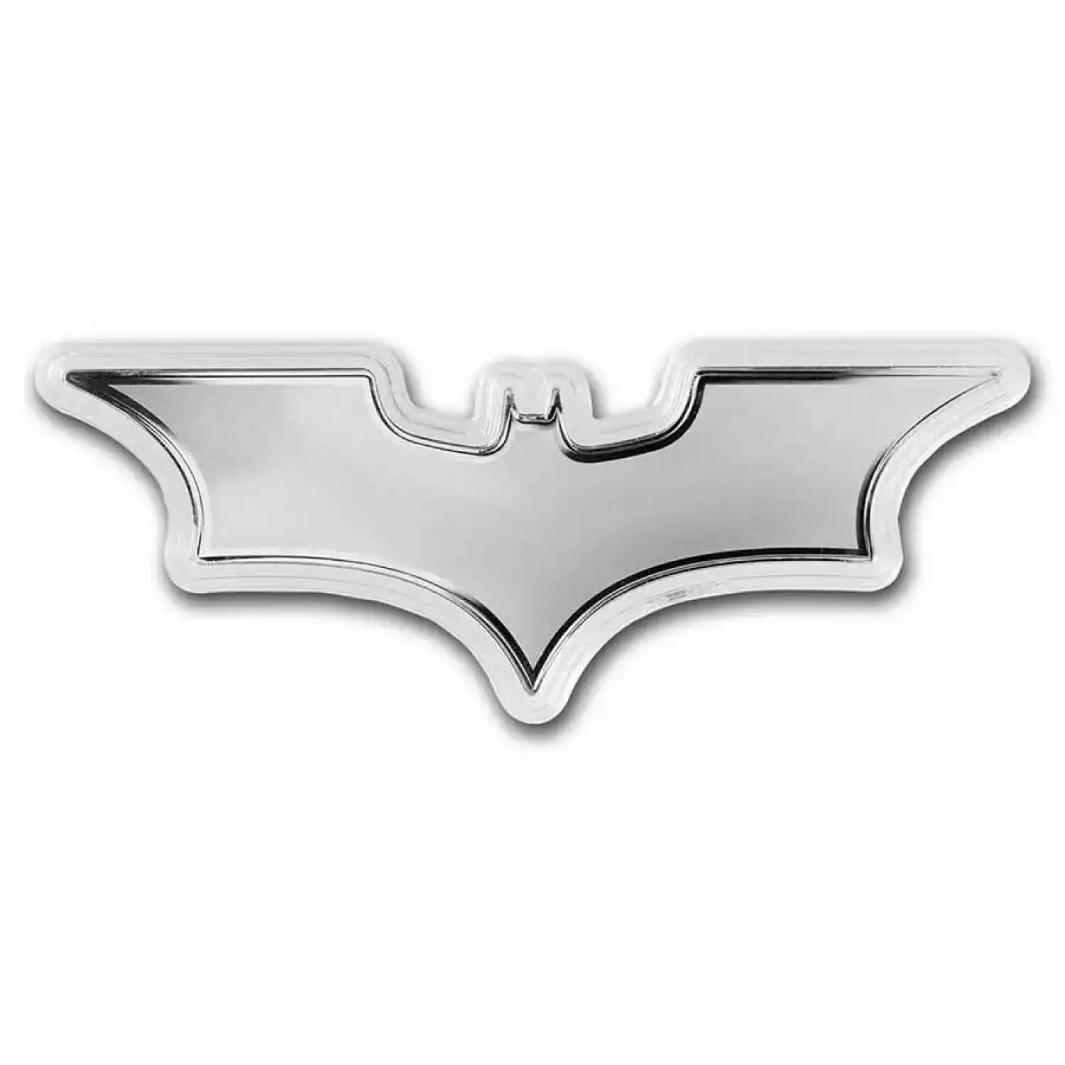 2022 Samoa 1 oz Silver Batman Batarang Shaped Coin BU (3)