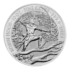 2023 10oz  Robin Hood Silver Bullion Coin (2)