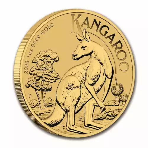 2023 1oz Australian Perth Mint Gold Kangaroo (2)