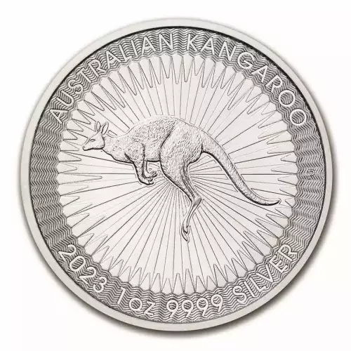 2023 1oz Australian Perth Mint Silver Kangaroo