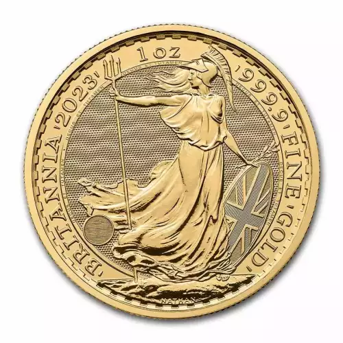 2023 Great Britain 1 oz Gold Britannia BU (King Charles III)
