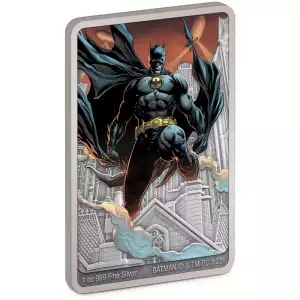 2023 Niue DC Comics Batman Day 1oz Silver Colorized Proof Poster Coin