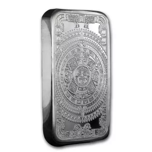 5 oz Silver Bar - Aztec Calendar (3)