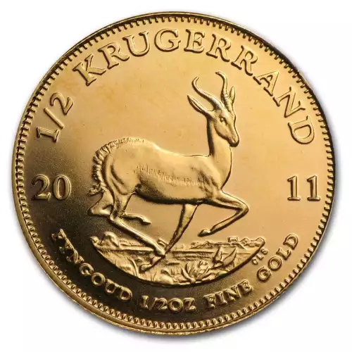 Any Year 1/2oz South African Gold Krugerrand (6)