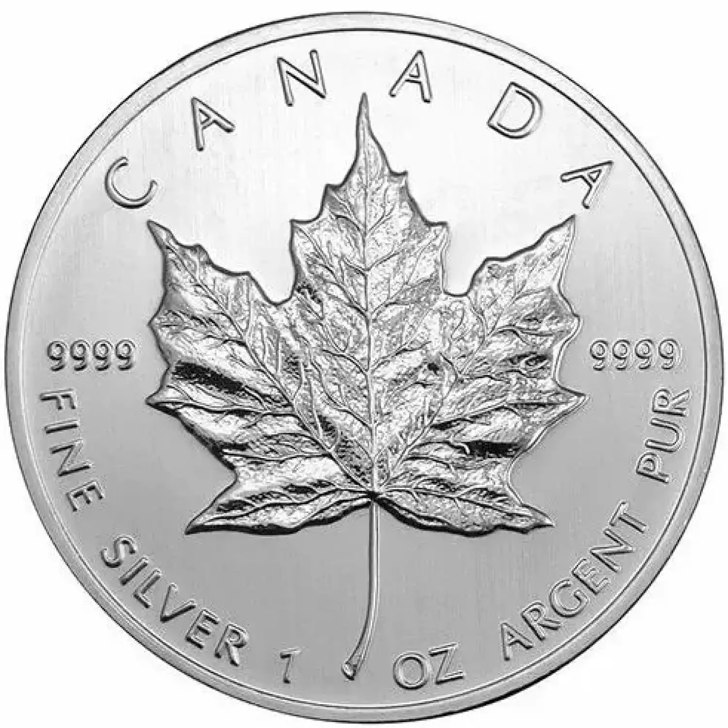 Any Year 1 oz Canadian Silver Maple Leaf Coin (CULL)