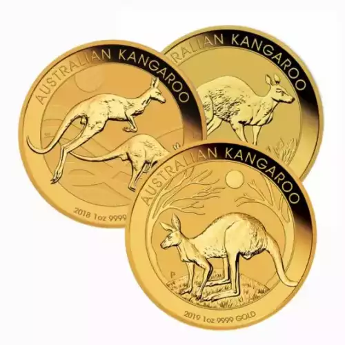 Any Year 1oz Australian Gold Kangaroo (2)