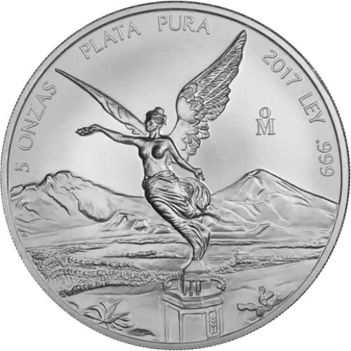 Any Year - 5 oz Mexican Silver Libertad