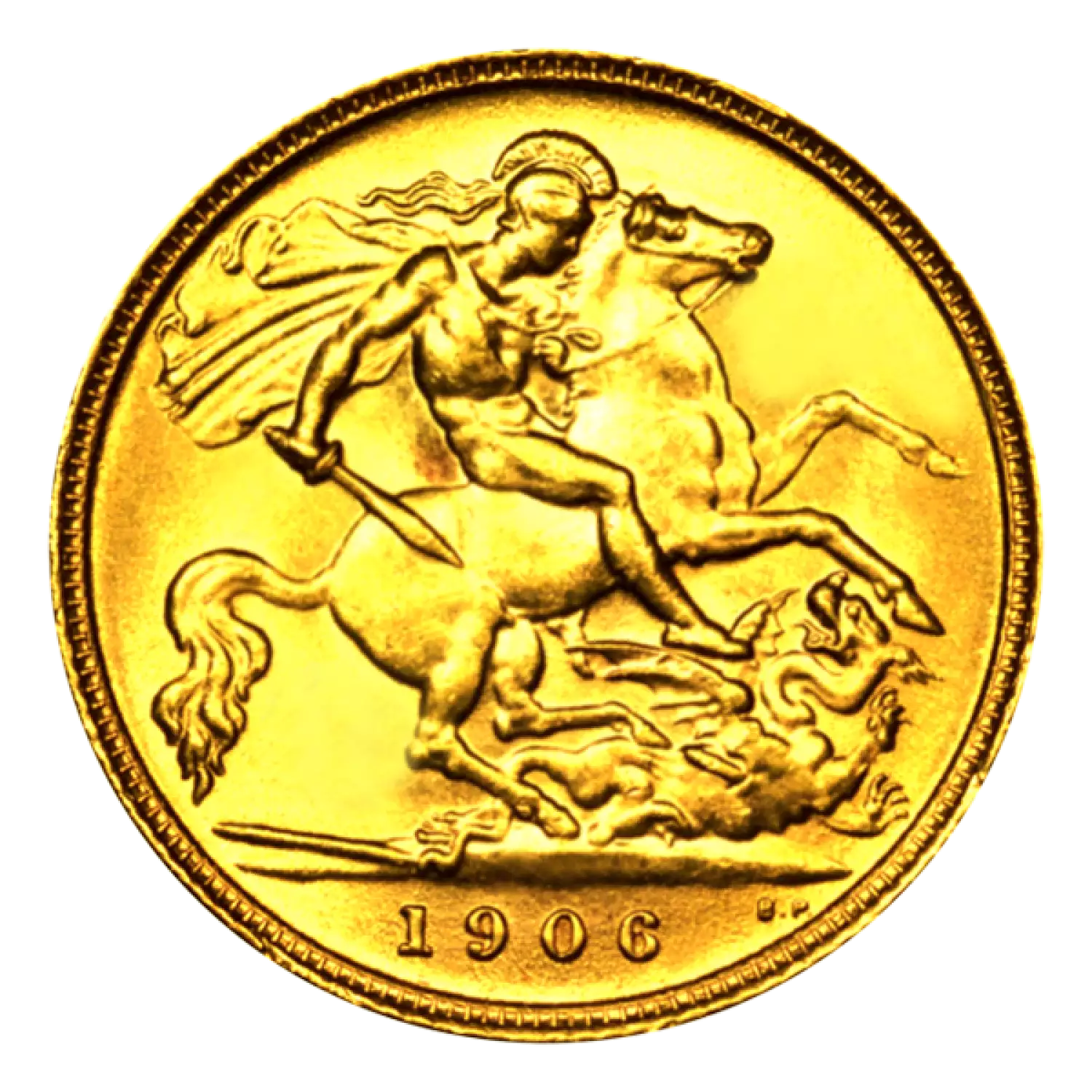Any Year British Gold  1/2 Sovereign (2)