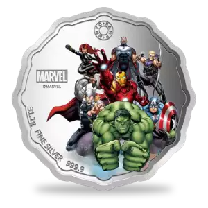 MMTC-PAMP Marvel Comics The Avengers 1oz Silver Coin