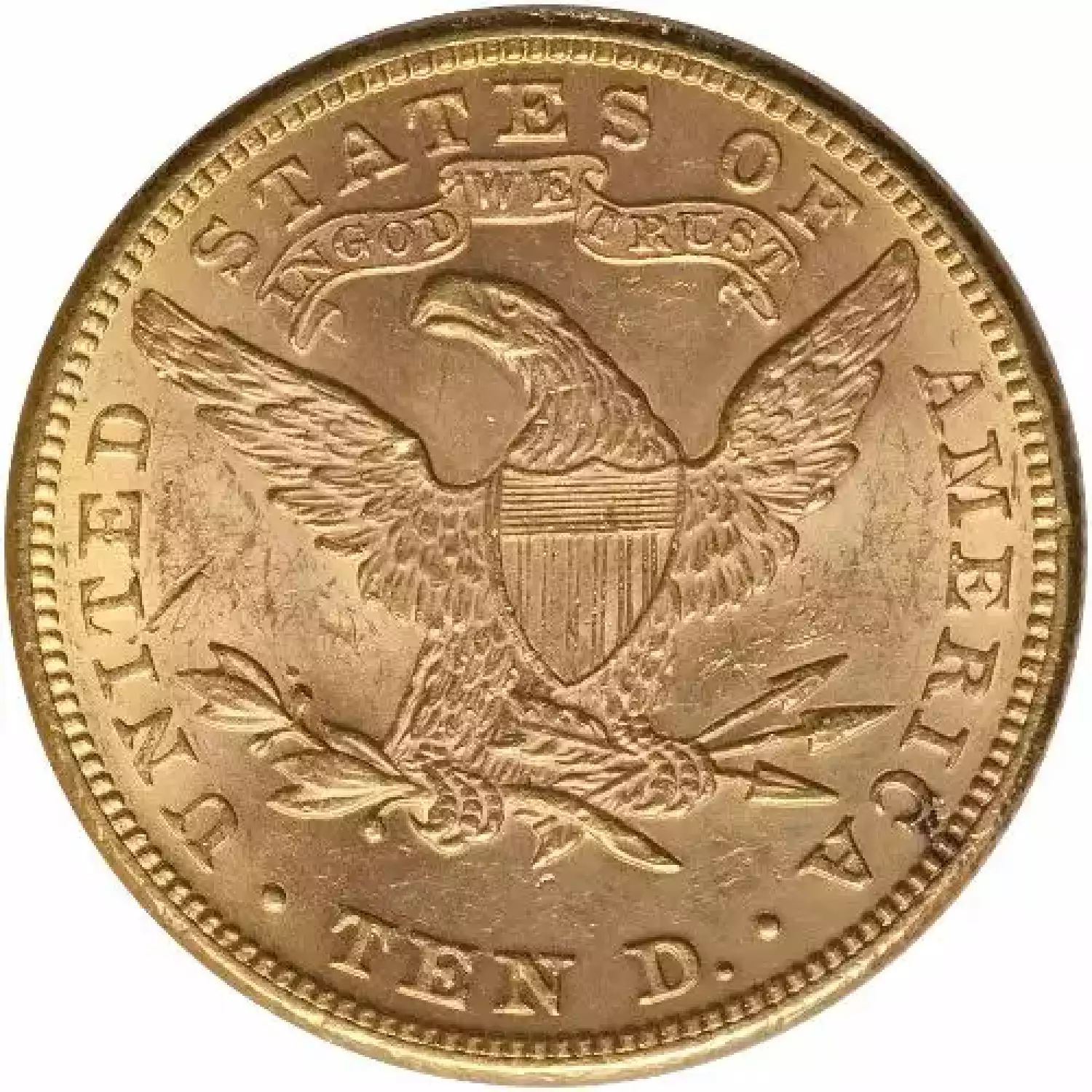 Pre-33 $10 Liberty Gold Eagle Coin (BU) (2)