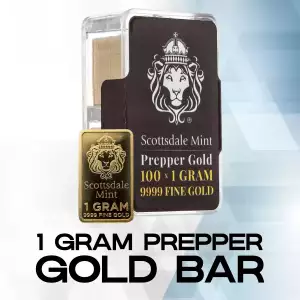 Scottsdale Mint 1g Gold Prepper Bar (5)