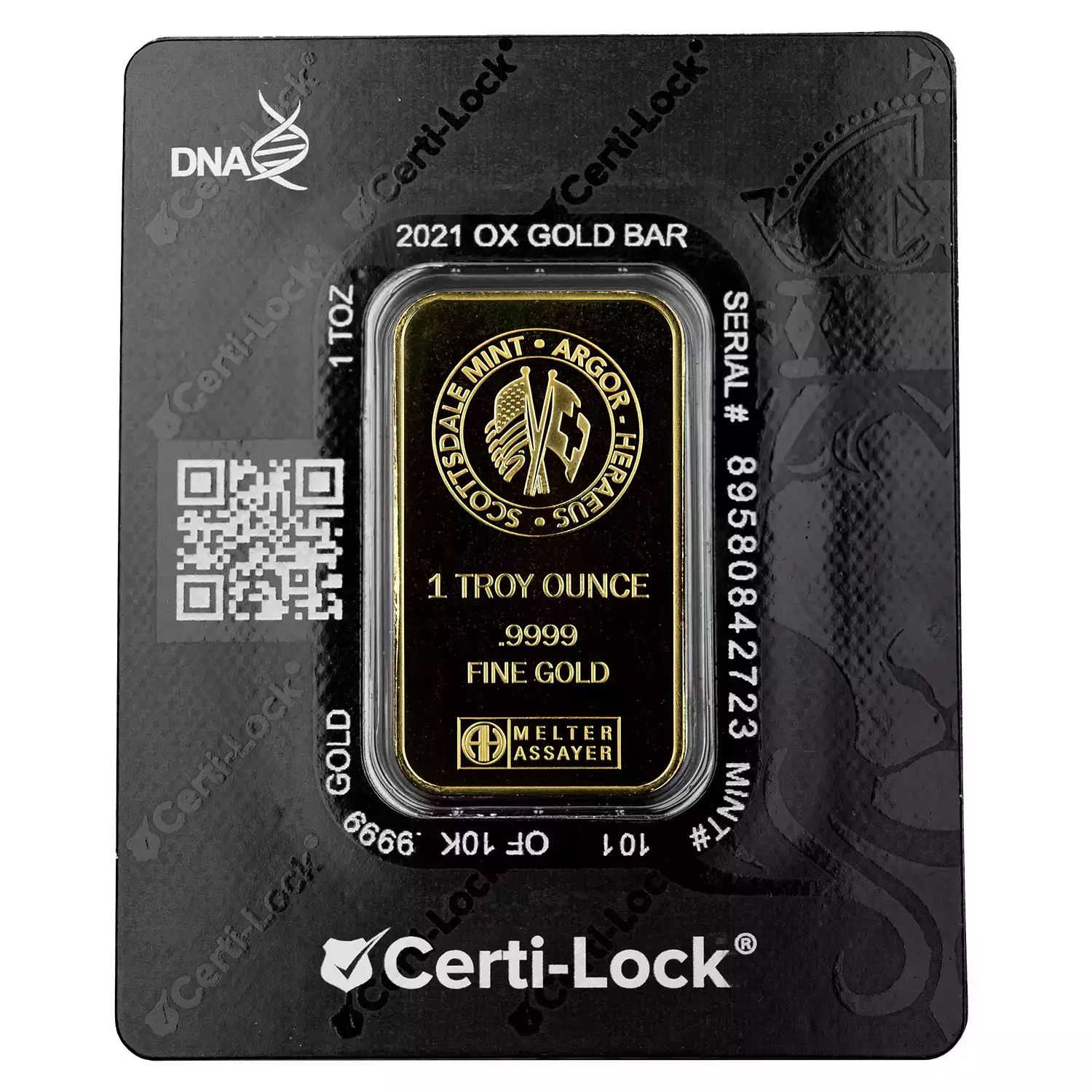 Scottsdale Mint 1oz Gold Year of the Ox Bar in CertiLock (3)