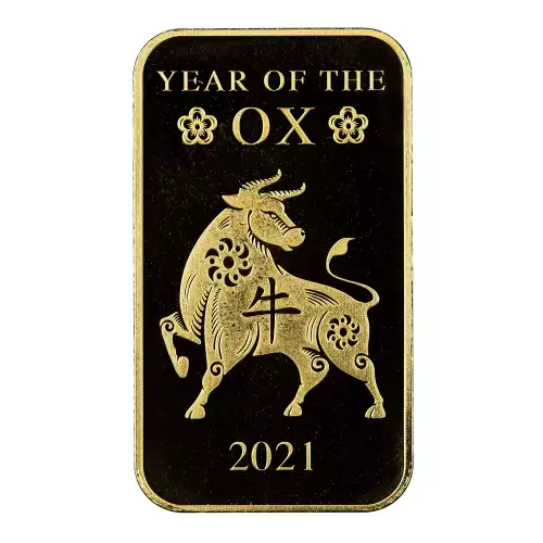 Scottsdale Mint 1oz Gold Year of the Ox Bar in CertiLock (4)