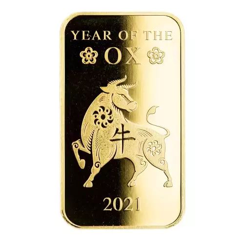 Scottsdale Mint 1oz Gold Year of the Ox Bar in CertiLock (5)