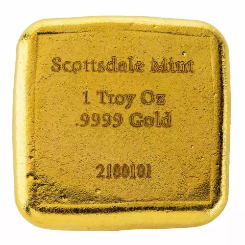 Scottsdale Mint Gold Lion 1oz Cast Bar (2)