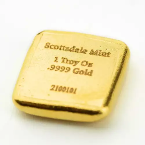 Scottsdale Mint Gold Lion 1oz Cast Bar (4)