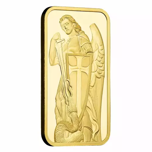 Scottsdale Mint - PAMP Archangel Michael 1oz Gold Bar (3)