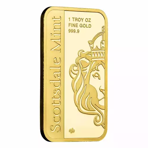 Scottsdale Mint - PAMP Archangel Michael 1oz Gold Bar (4)