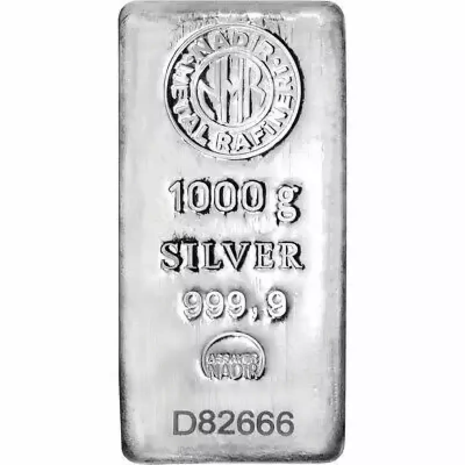 Silver 1 Kilo Nadir Bar